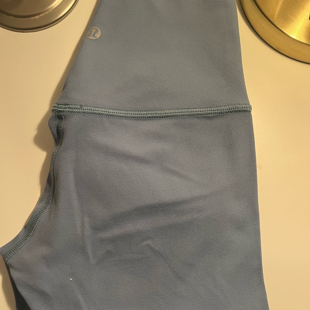 lululemon blue align leggings 28 inch size 2